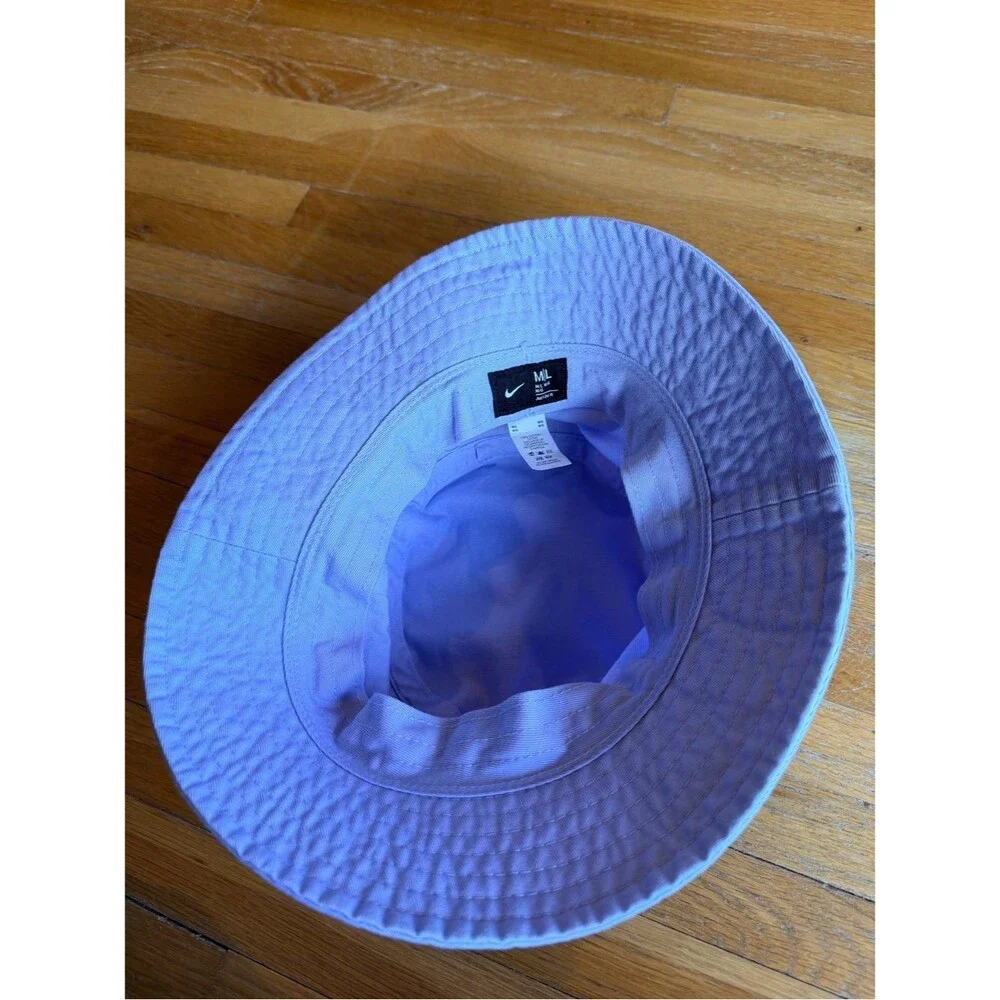 Nike Bucket Hat Light Thistle Lavender,100% Cotton casual, lake, beach, vacation